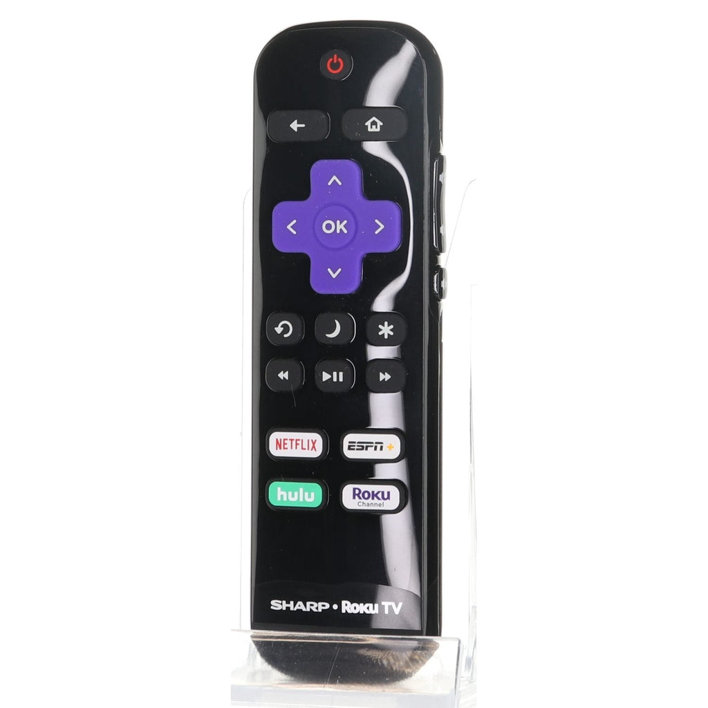 Sharp LC-RCRUDUS-21 2020 ROKU TV Remote Control | Netflix | ESPN+ | Hulu | Roku Channel - LCRCRUDUS21