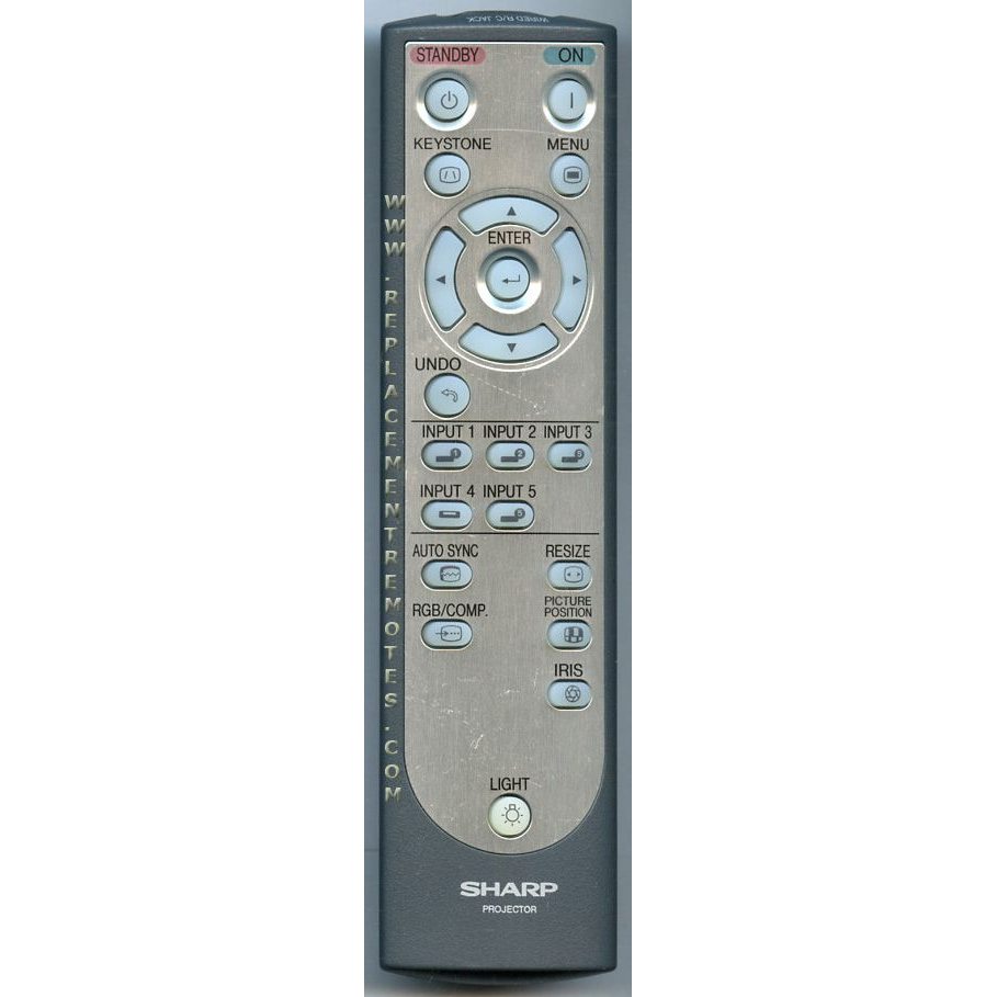 Substitute for Sharp RRMCGA216WJSA Projector Remote Control [RR3720]