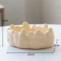 "DecorBites™ Ceramic Bubble Clouds Ashtray for Home & Office Smoking Accessories"