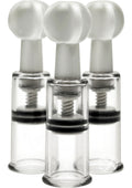 Size Matters MAXtwist Clit And Nipple Tripple Sucker Set 3 Piece
