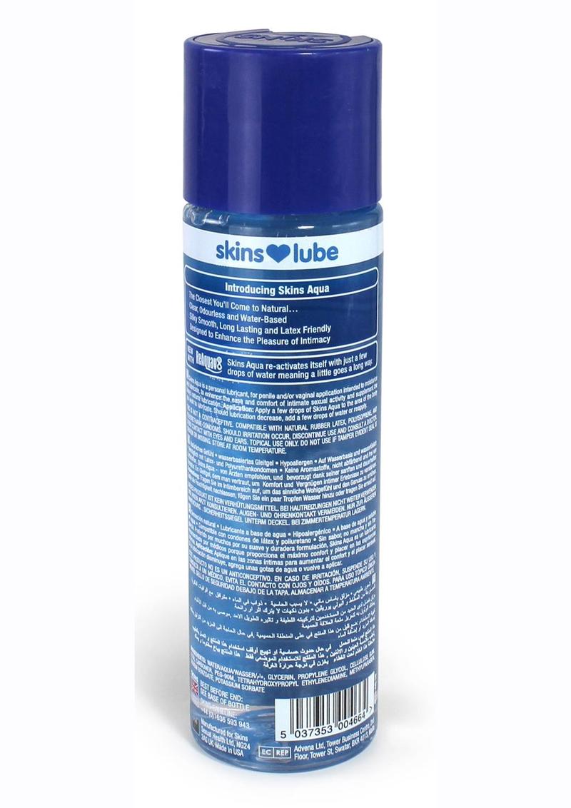 Skins Aqua Water Based Lubricant ReAquav8 Technology