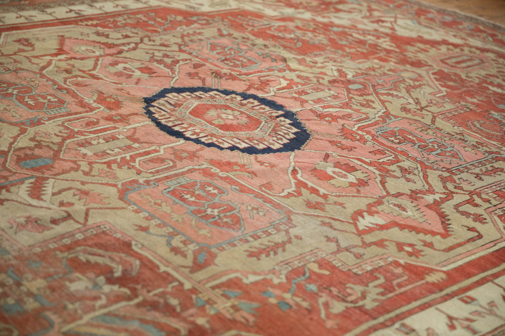 9x12 Antique Serapi Carpet