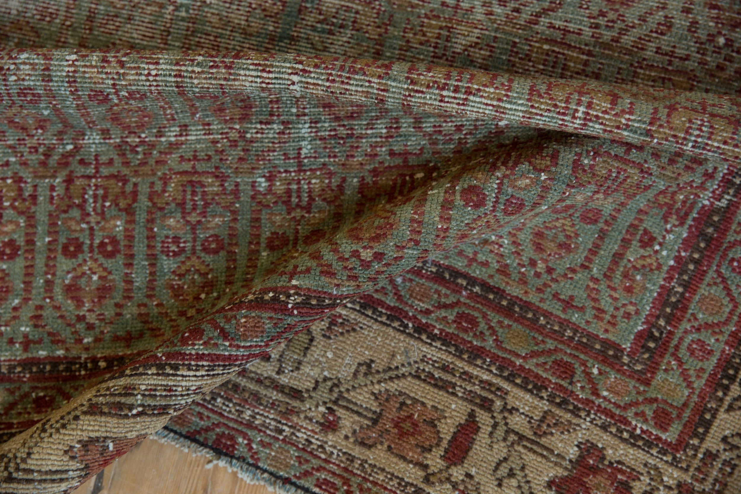 4x6 Vintage Distressed Hamadan Rug