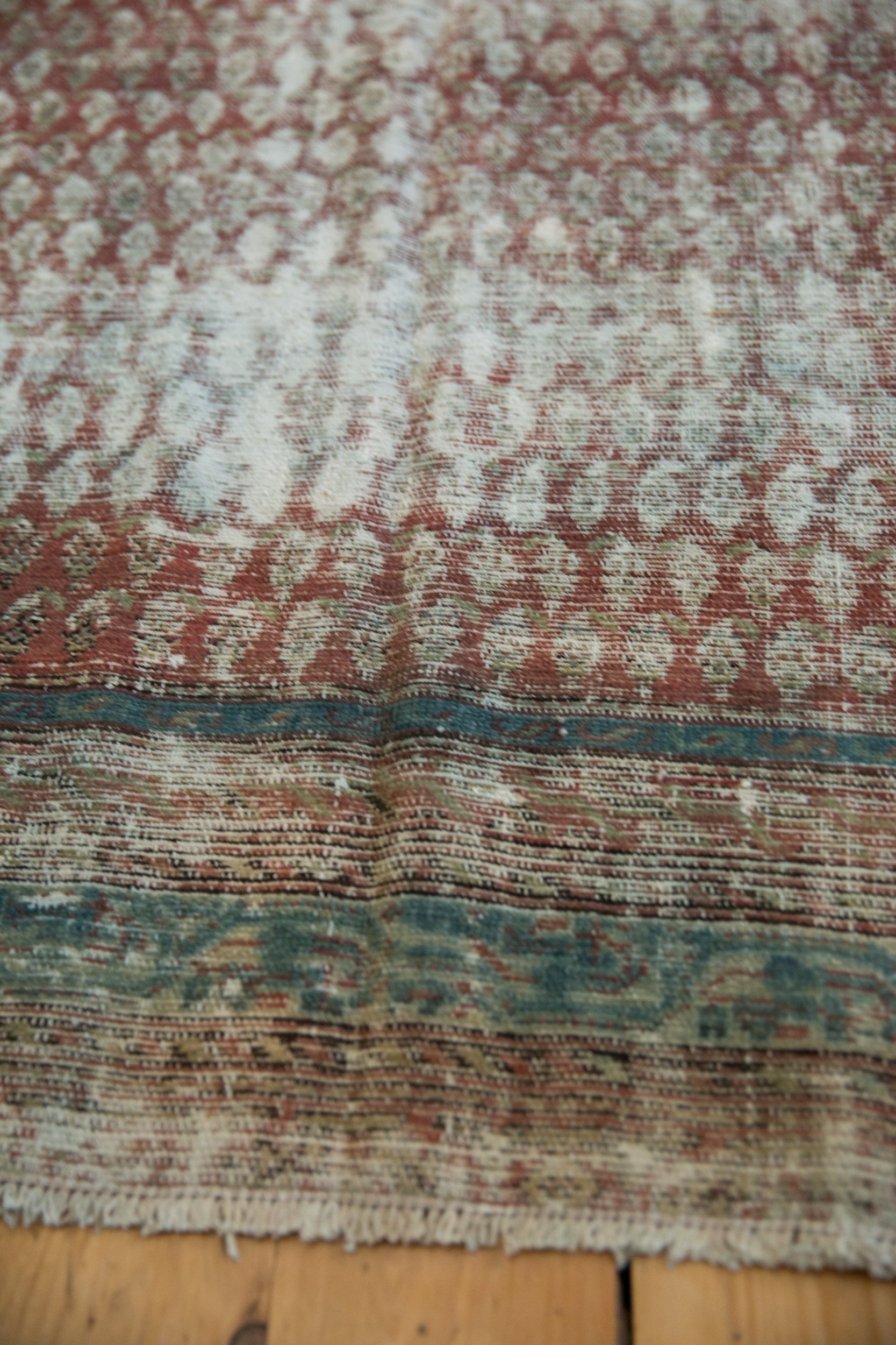 6.5x16.5 Antique Distressed Malayer Rug Runner