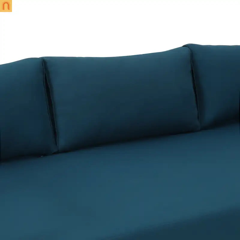 Outdoor Patio Acacia Wood Teak 3-Seater Cushions Included 67.75in