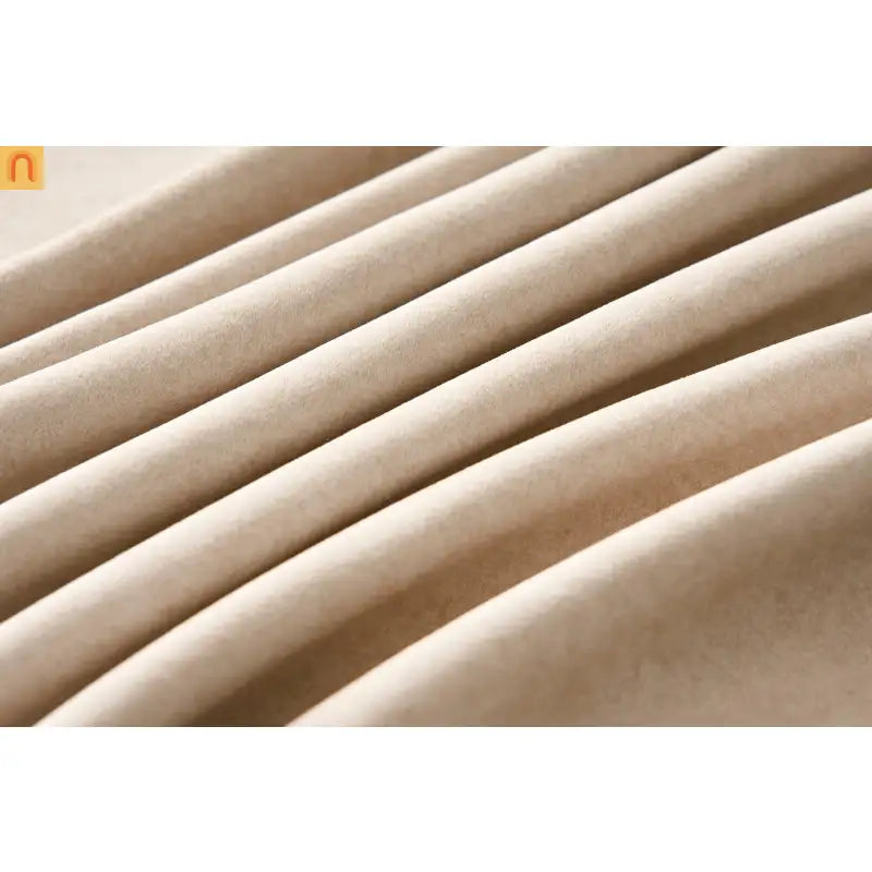 Sofa L-Shape Modular Velvet Beige 4-Seat Pocket Spring 118in