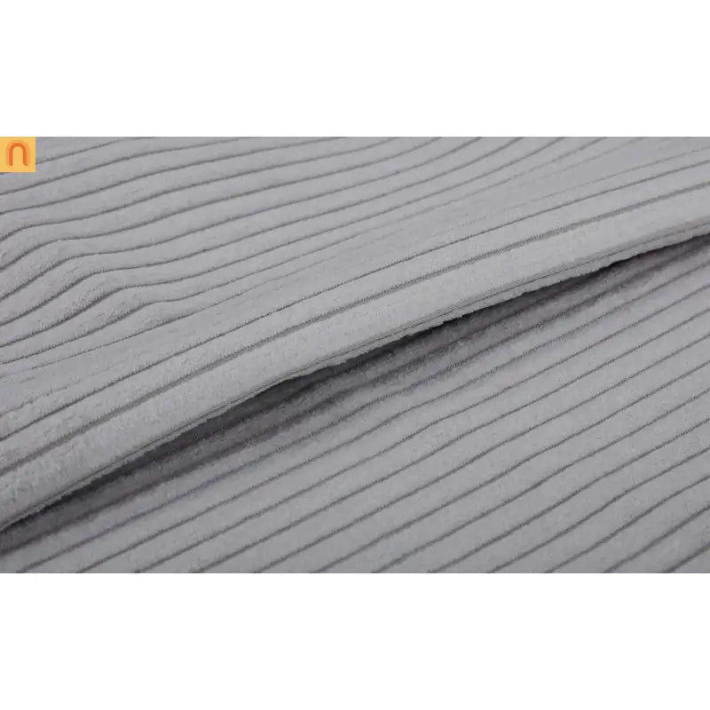 3-in-1 Convertible Sofa Bed Light Gray Polyester