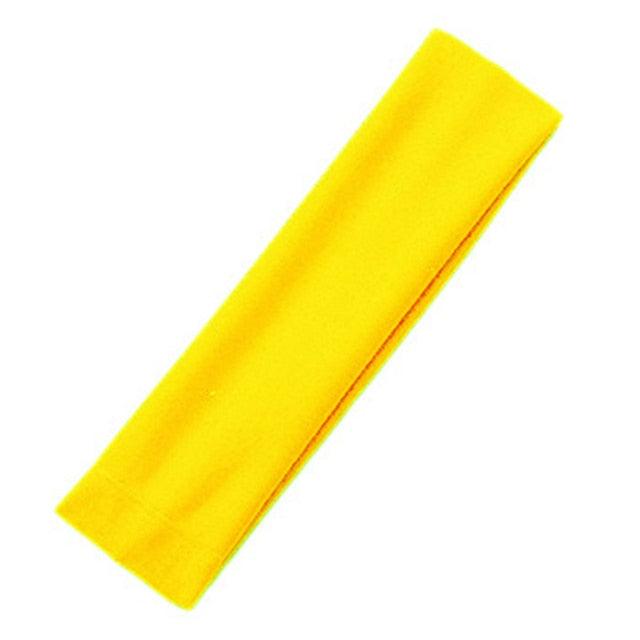 Solid Sports Headband Women Fashion Elastic Hair Bands Running Fitness Yoga Headwear Female Stretch Wash Makeup Gorgeous Hair Accessories For Women