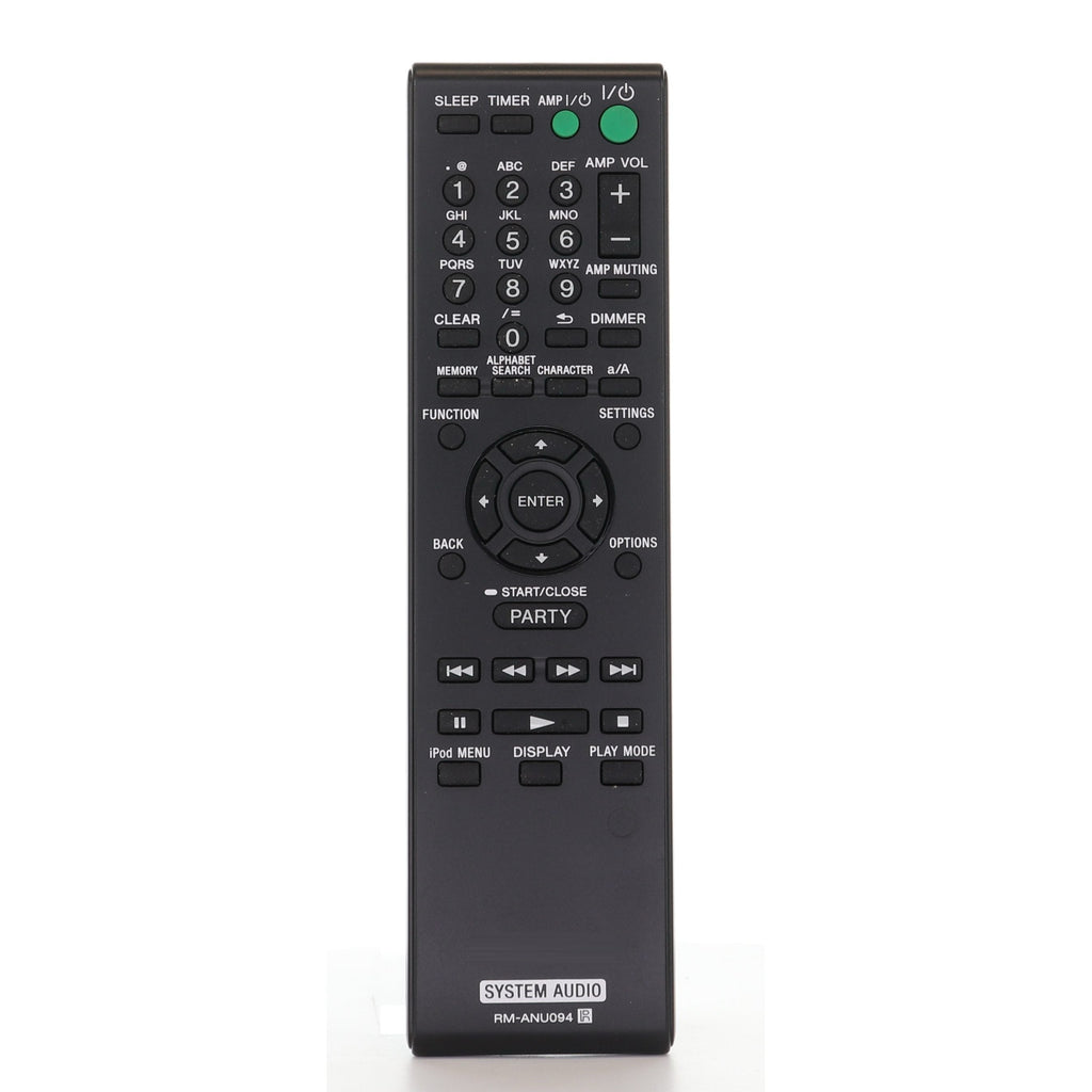 Sony RM-ANU094 Book shelf Audio Remote Control - RMANU094