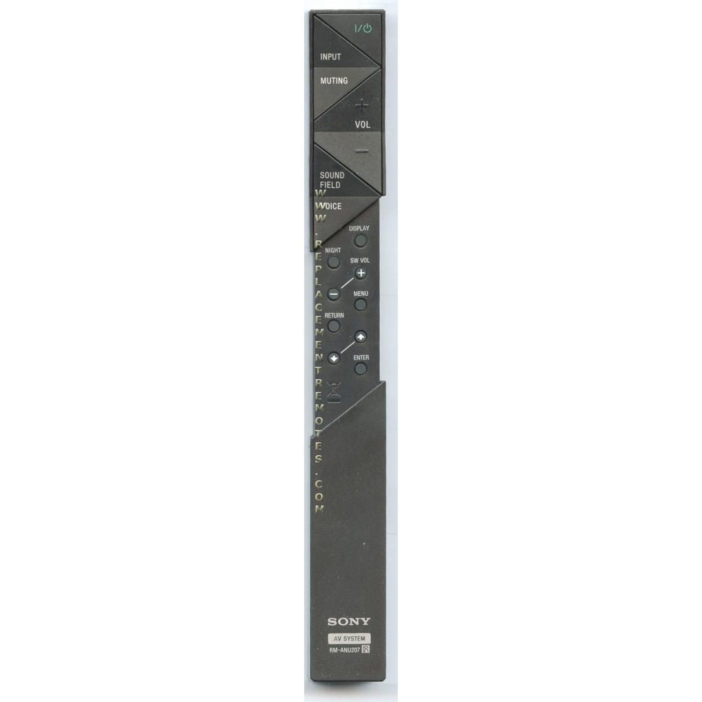 Sony RM-ANU207 Receiver Remote Control - RM-1ANU207 - 1-492-791-11 149279111 - RMANU207