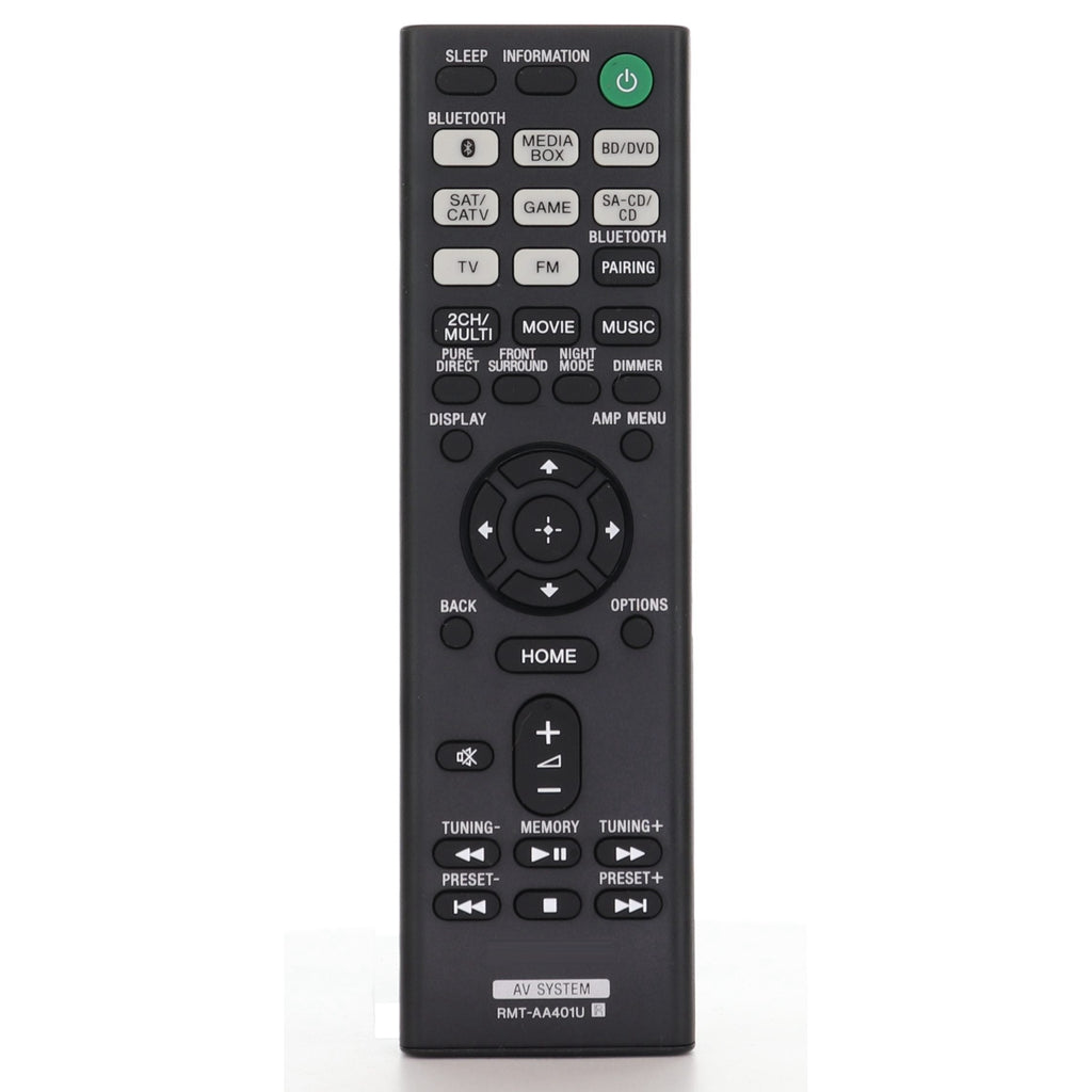 Sony RMT-AA401U A/V Receiver Remote Control - 1-493-370-11 | 1-4933-701-3 | 1-493-370-12