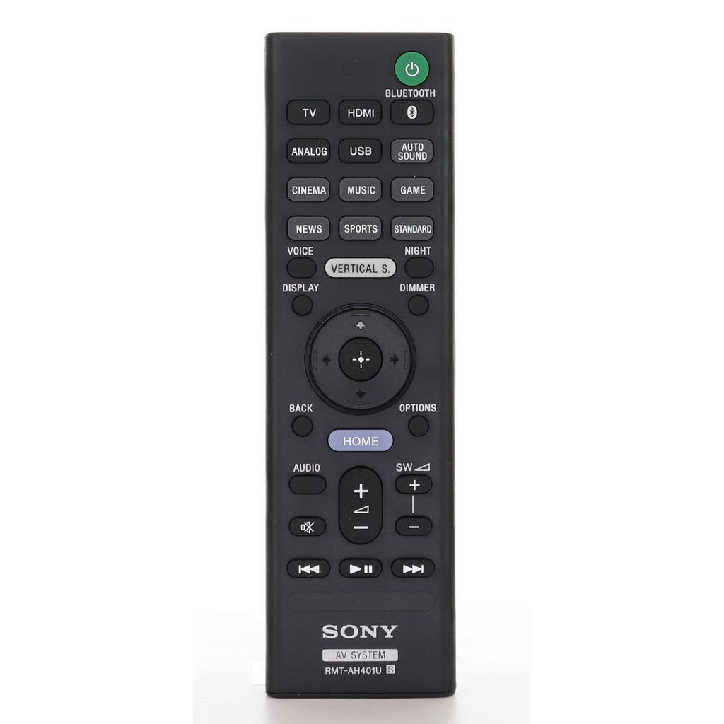 Sony RMT-AH401U Sound Bar Remote Control for HTX9000F - 1-493-354-11