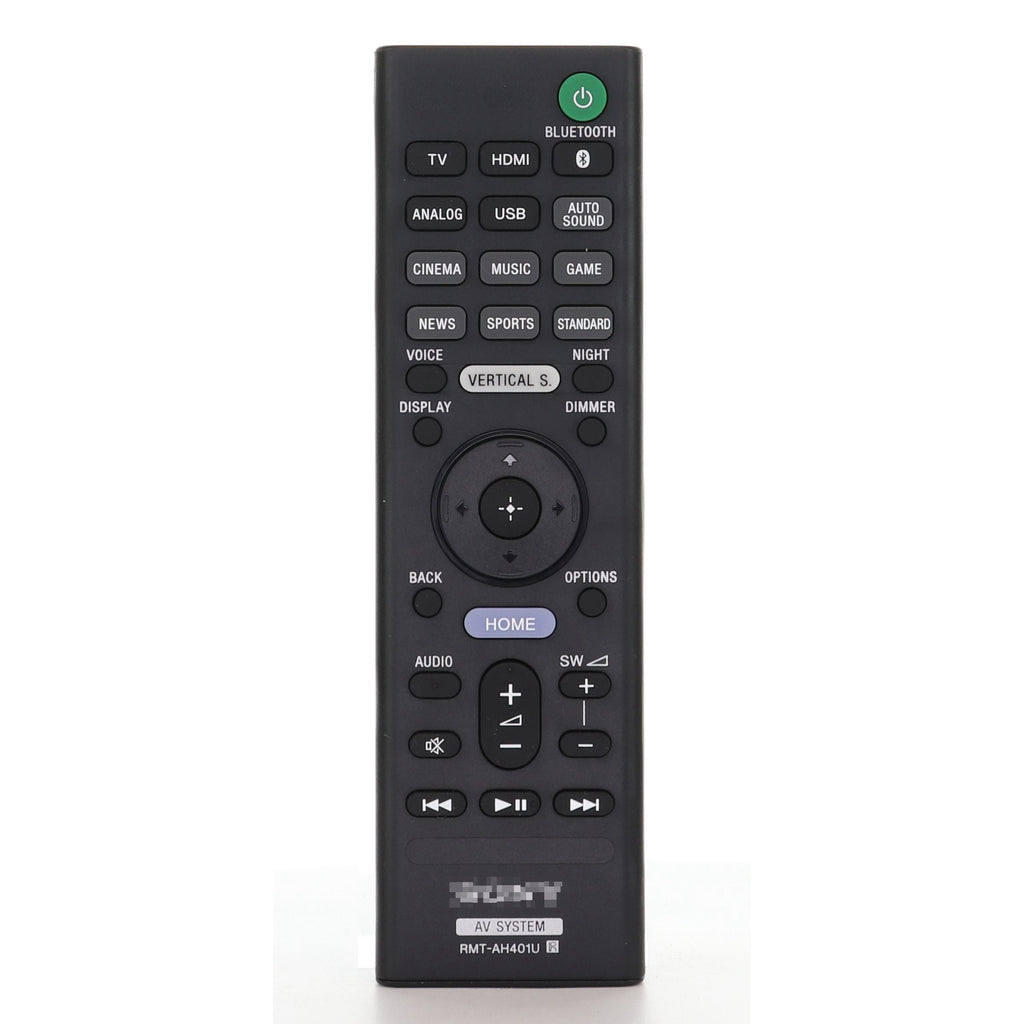 Sony RMT-AH401U Sound Bar Remote Control for HTX9000F - 1-493-354-11