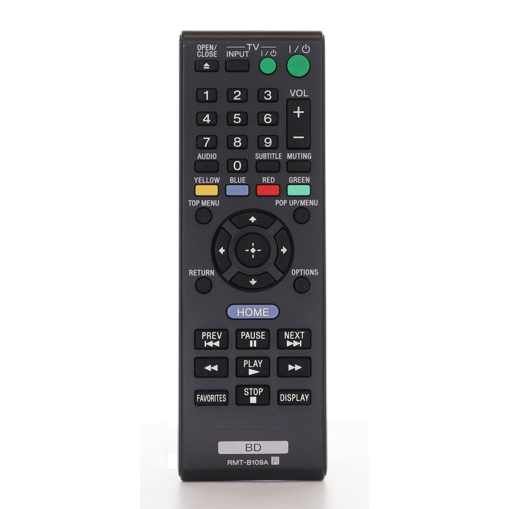 Sony RMT-B109A Blu-ray Disc Remote Control | A1845316A - 1-489-399-11