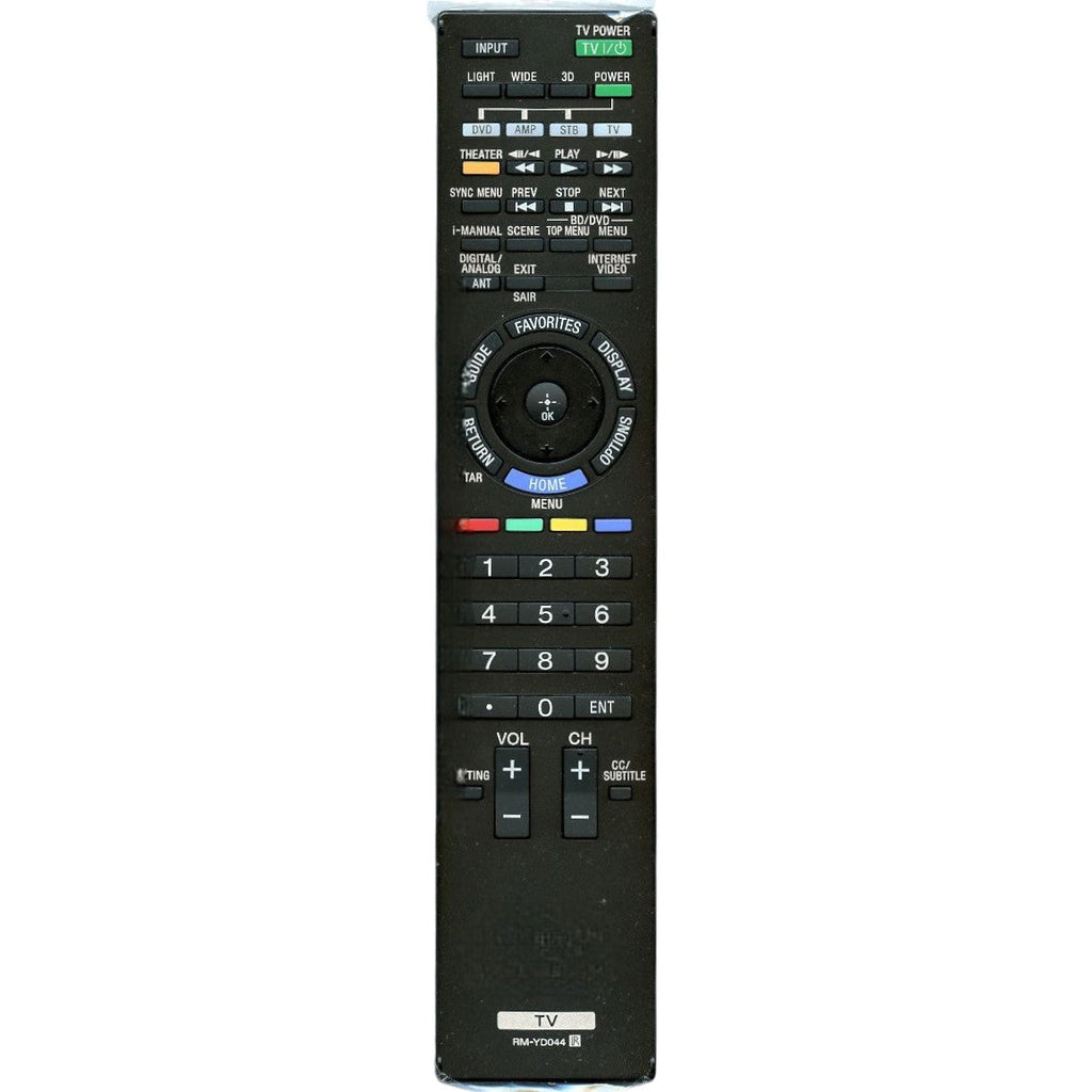 Sony RM-YD044 TV Remote Control - RMYD044