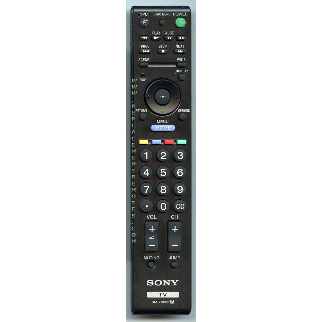 Sony RM-YD065 TV Remote Control - RMYD065