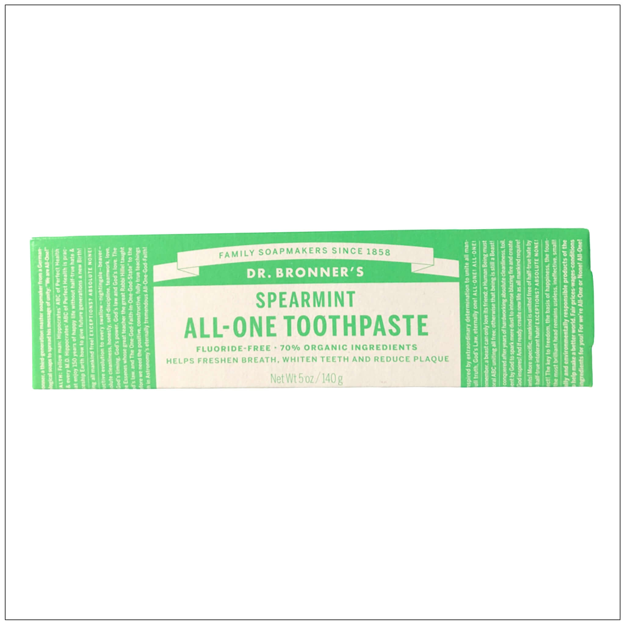 Spearmint All-One Toothpaste