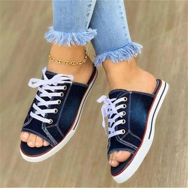 Sport Blue Unique Design Women Sandals Indoor Slipper Outdoor Flip-flops Beach Flat Sandals Summer Women's Slippers Comfortable Shoes Solid Color Summer Open Toe Sandal Anti-Skidding Walking Water Shoes Comfortable Indoor Athletic Sandals
