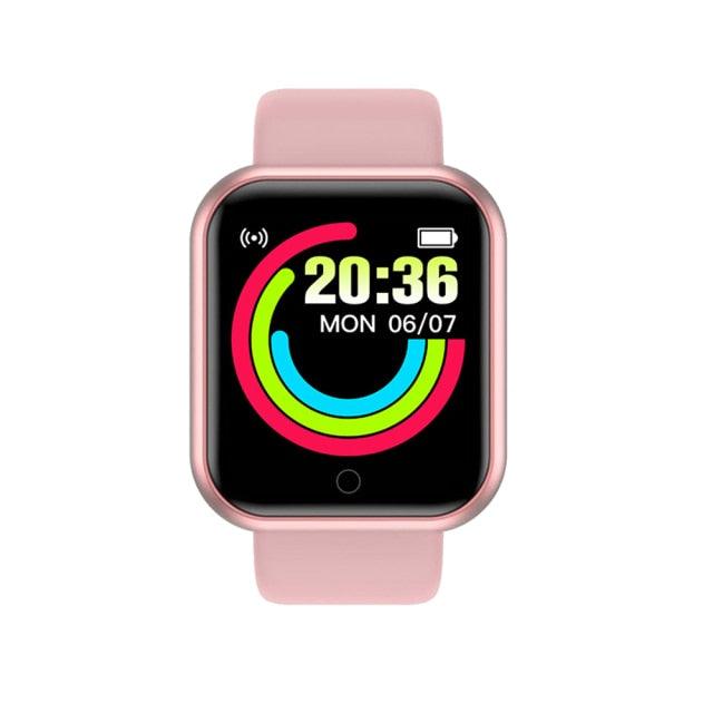 Sport Fitness Color Screen Smart Bracelet Activity Running Tracker Heart Rate Smart Watch For Men Women Fitness Watch With Heart Rate Sleep Monitor Activity Tracker Step Calories Monitor
