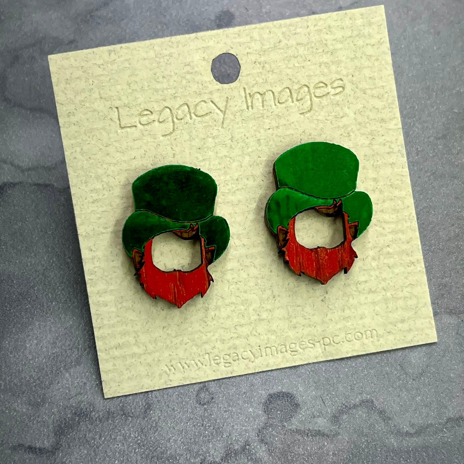 St. Patrick's Day Rainbow & Pot of Gold Earring Set