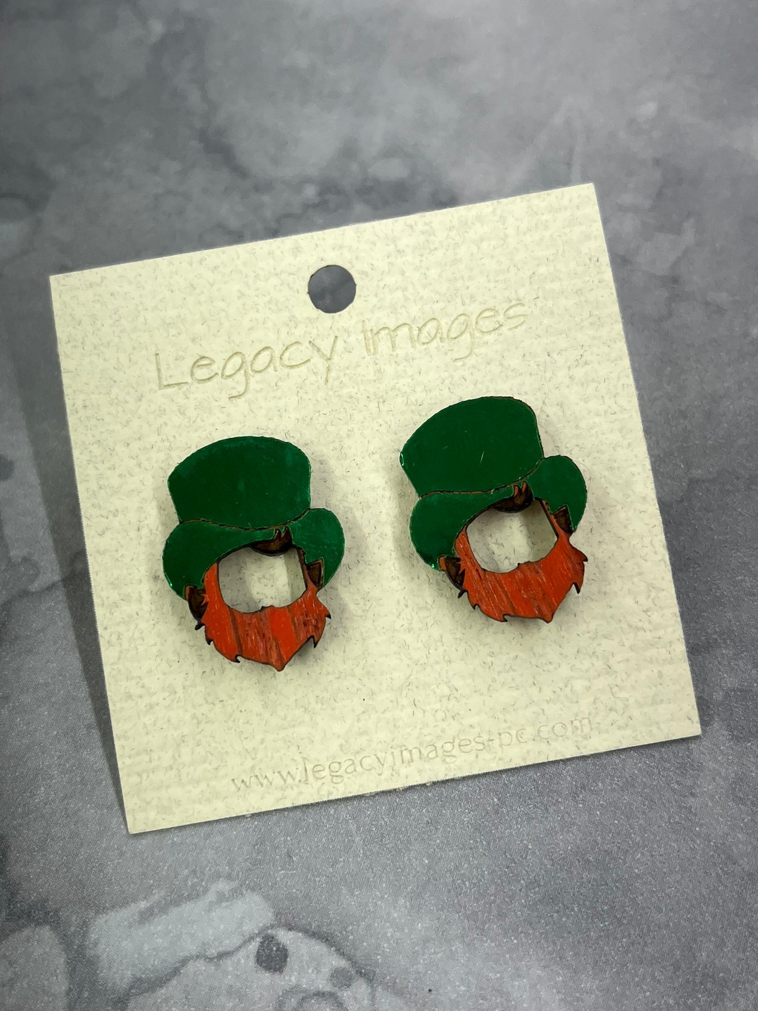 St. Patrick's Day Rainbow & Pot of Gold Earring Set