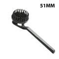 Stainless steel adjustable coffee maker brush kitchen cleaning tool