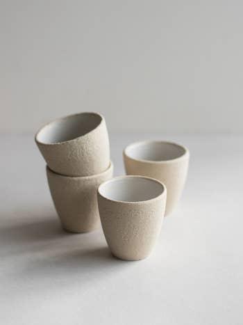 Ukrainian Stoneware Coffee Cup