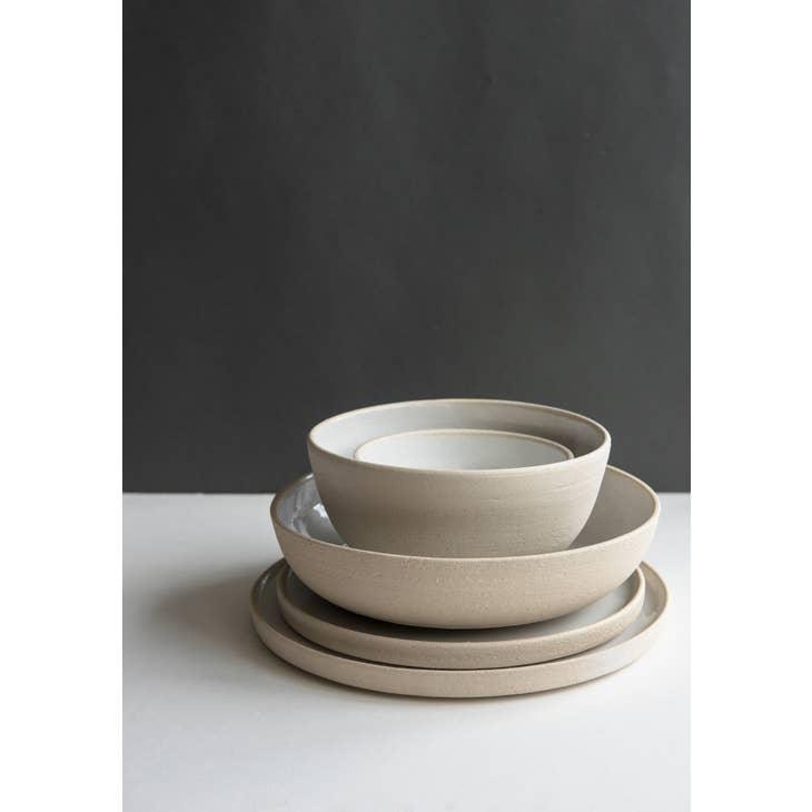Handmade Ukrainian Stoneware Dinner Plates