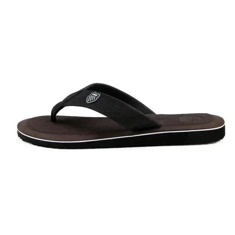 Summer Casual Bright Color Men Outdoor Flip Flops High Quality Beach Sandals Anti-Slip Cool Slippers For Men Indoor Flip Flops For Men