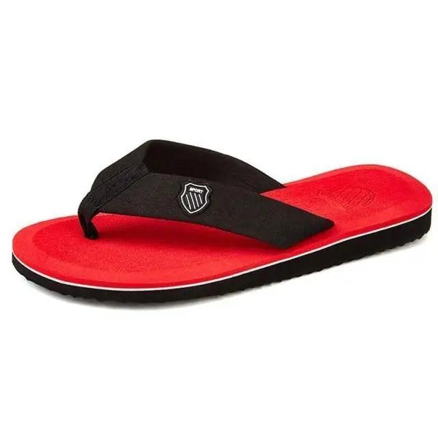 Summer Casual Bright Color Men Outdoor Flip Flops High Quality Beach Sandals Anti-Slip Cool Slippers For Men Indoor Flip Flops For Men