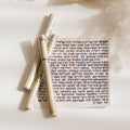 Kosher Scroll for Mezuzah – Fits Small & Standard Cases (4"–6")