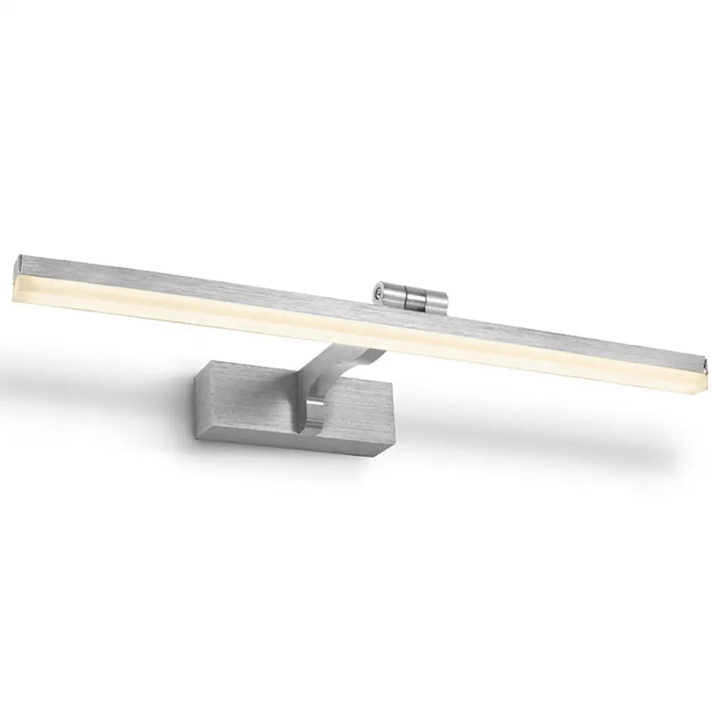 DecorBites™ Swingable Minimalistic LED Vanity Wall Light: Aluminum Linear Fixture