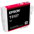 New, Pre-Owned - Epson T3127 Red UltraChrome Hi-Gloss2 Ink Cartridge, T312700