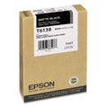 New, Pre-Owned - Epson 110ml Matte Black Inkjet Cartridge, T613800