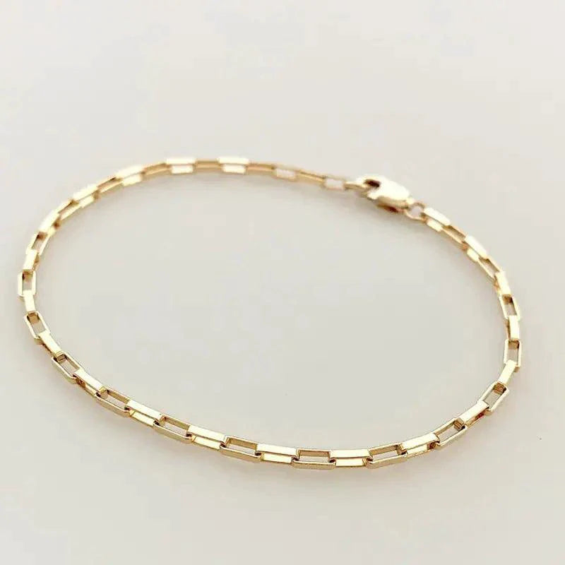 Luxury Gold Chain Bracelet Handcrafted
