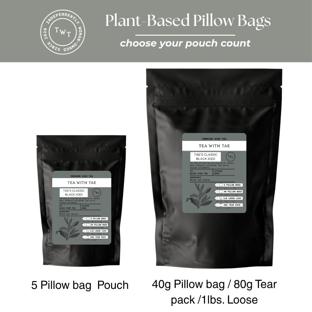 Tae's Classic Black Iced Tea Pouch