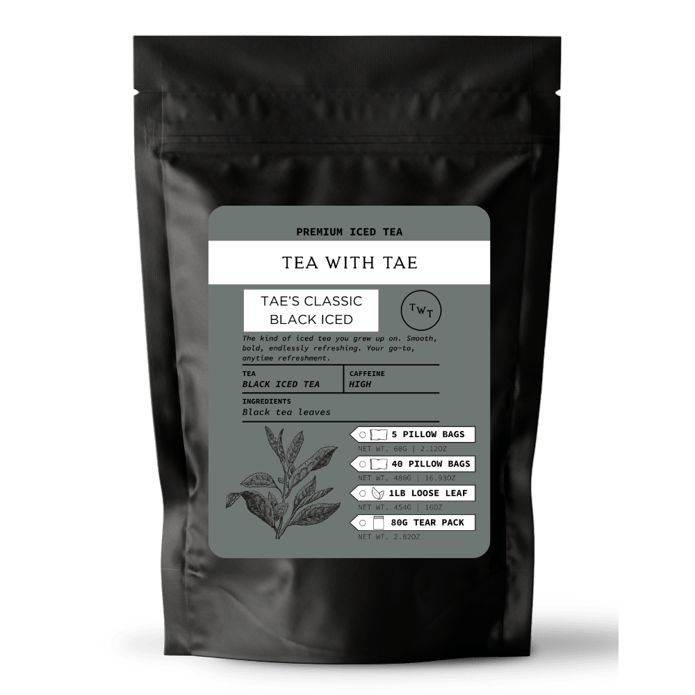Tae's Classic Black Iced Tea Pouch
