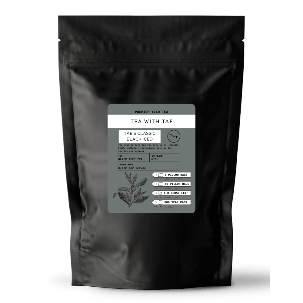 Tae's Classic Black Iced Tea Pouch
