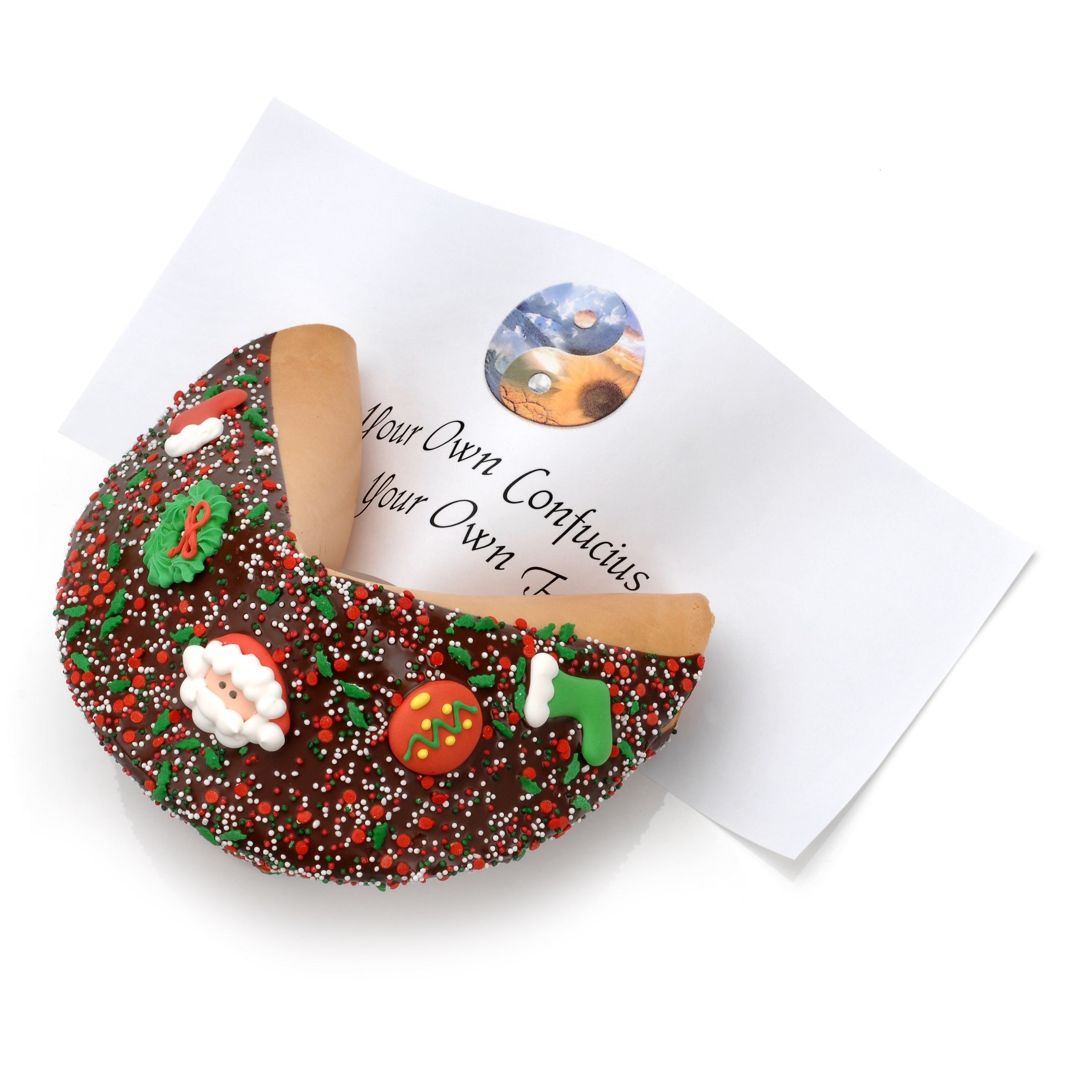 Christmas Giant Fortune Cookie