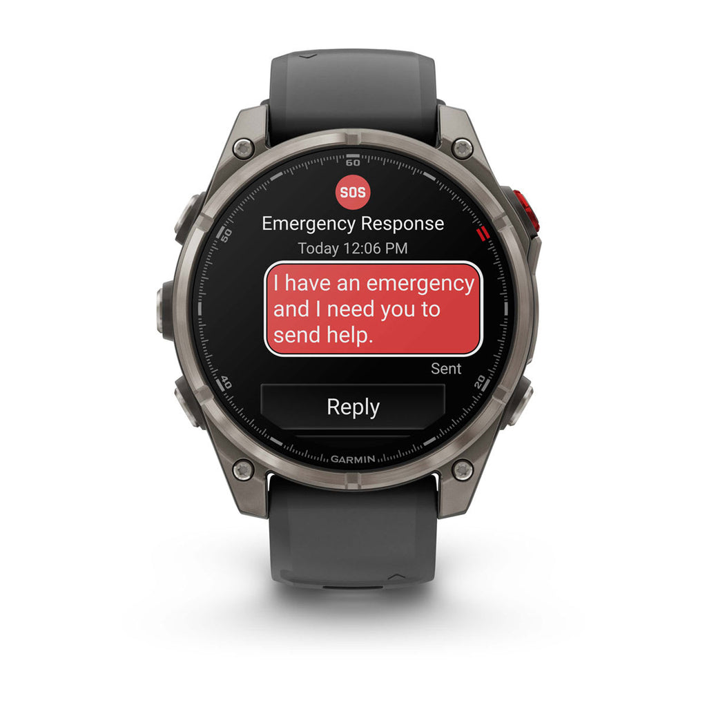 Garmin Fenix 8 Pro | Phone-Free Calling & Satellite SOS | Up to 27 day Battery
