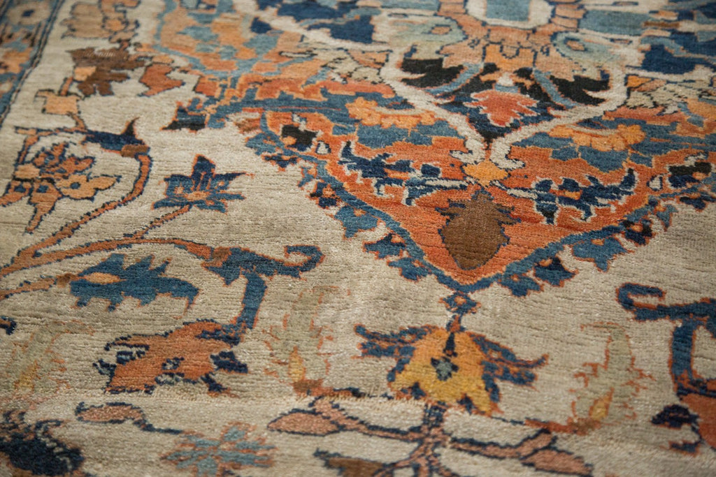 4x5.5 Antique Haji Jalili Tabriz Rug