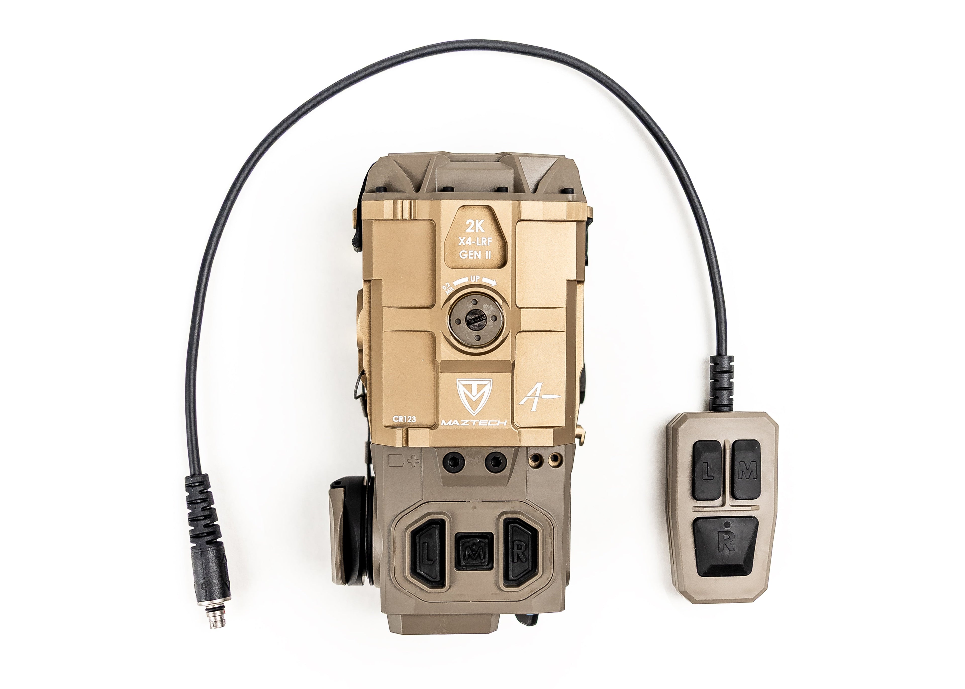 Maztech X4-LRF Gen 2 | Improved Up to 16,400 Yards Ranging & Ballistic Solver | Enhanced Laser Precision