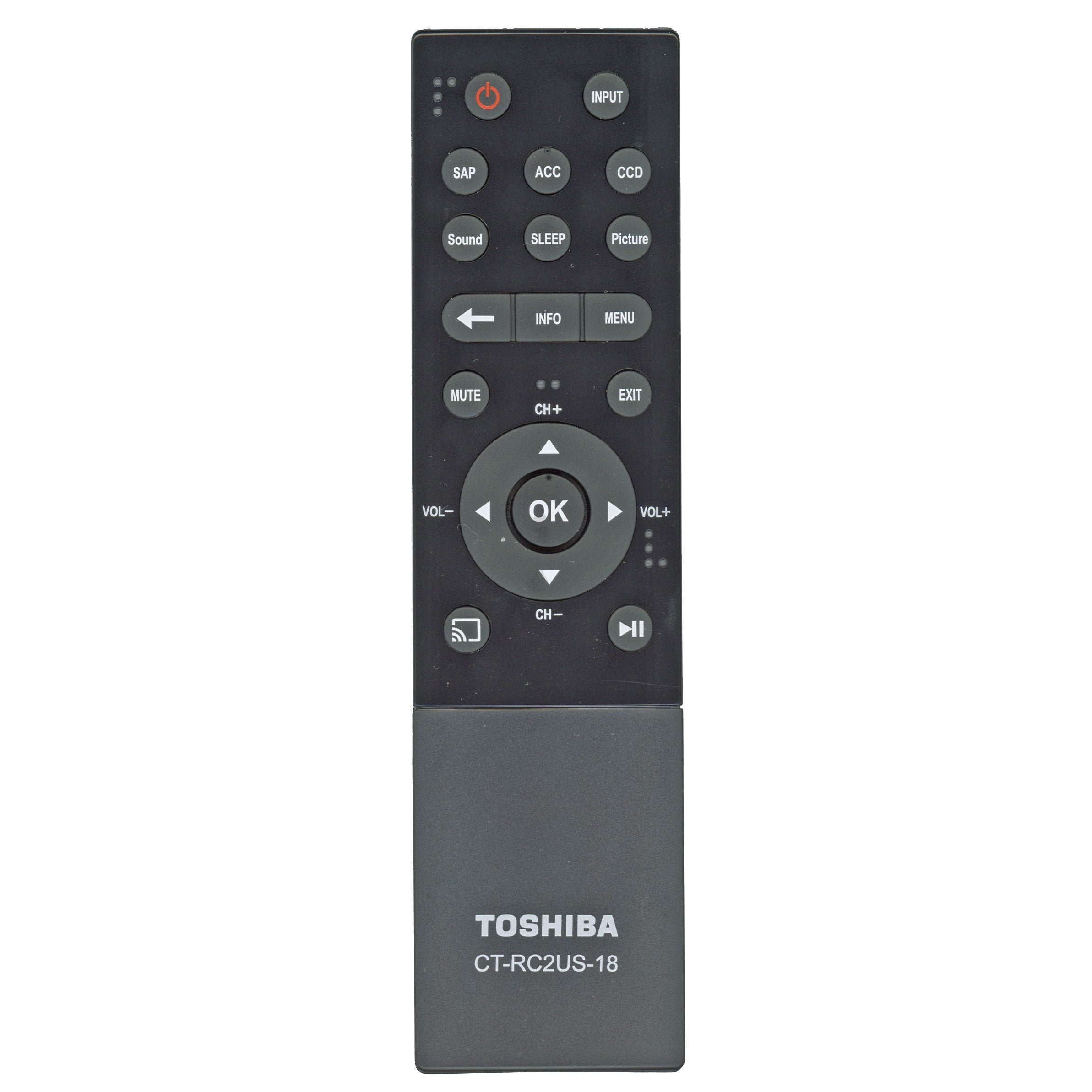 Insignia CT-RC2US-18 CHROMECAST TV Remote Control - PK11V02360I