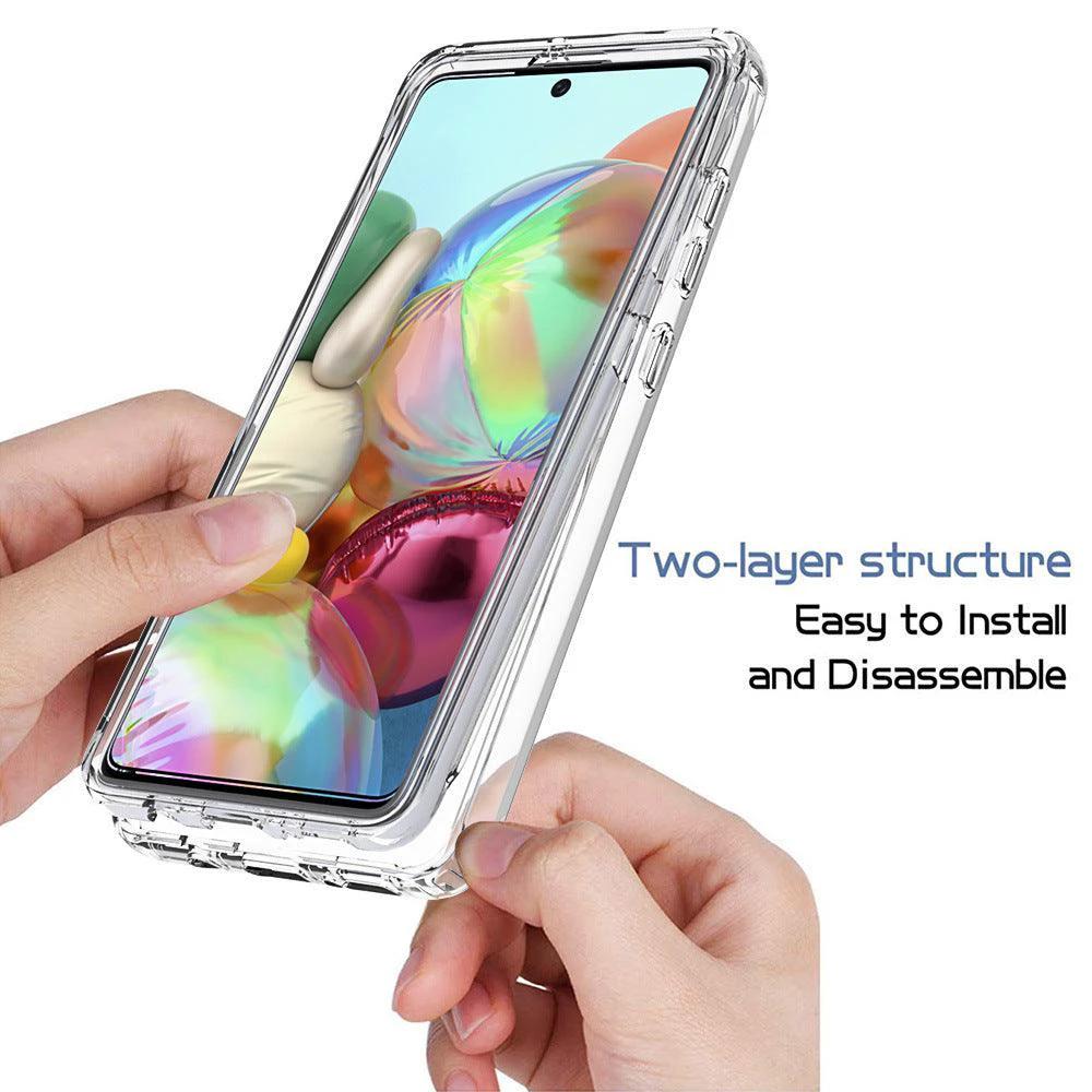 ClearShield Transparent Anti-Drop Phone Case - Ultimate Protection with Sleek Visibility