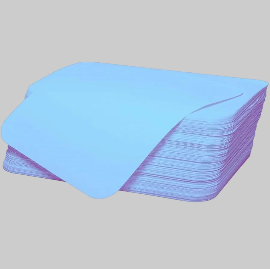Dental Tray Paper Tray Covers 1,000pcs Pack 8-1/2"x12-1/4" Blue