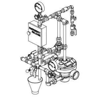 Trim 2" Conv Deluge Valve Galvanized Fire Protection