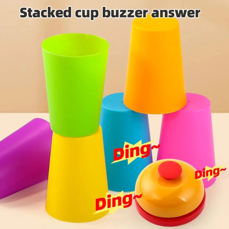 Two-Player Cup Stacking Game | Interactive Speed Challenge Toy