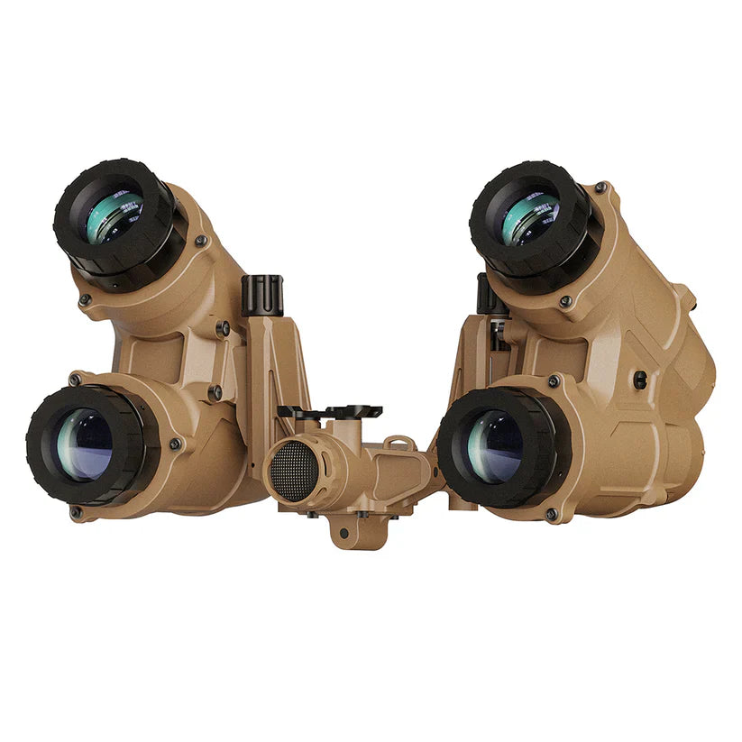 Nocturn Industries Chimera | Quad Nods w/ Up to 3000 FOM Gen 3 WP | Low-Profile Ergonomic Articulation