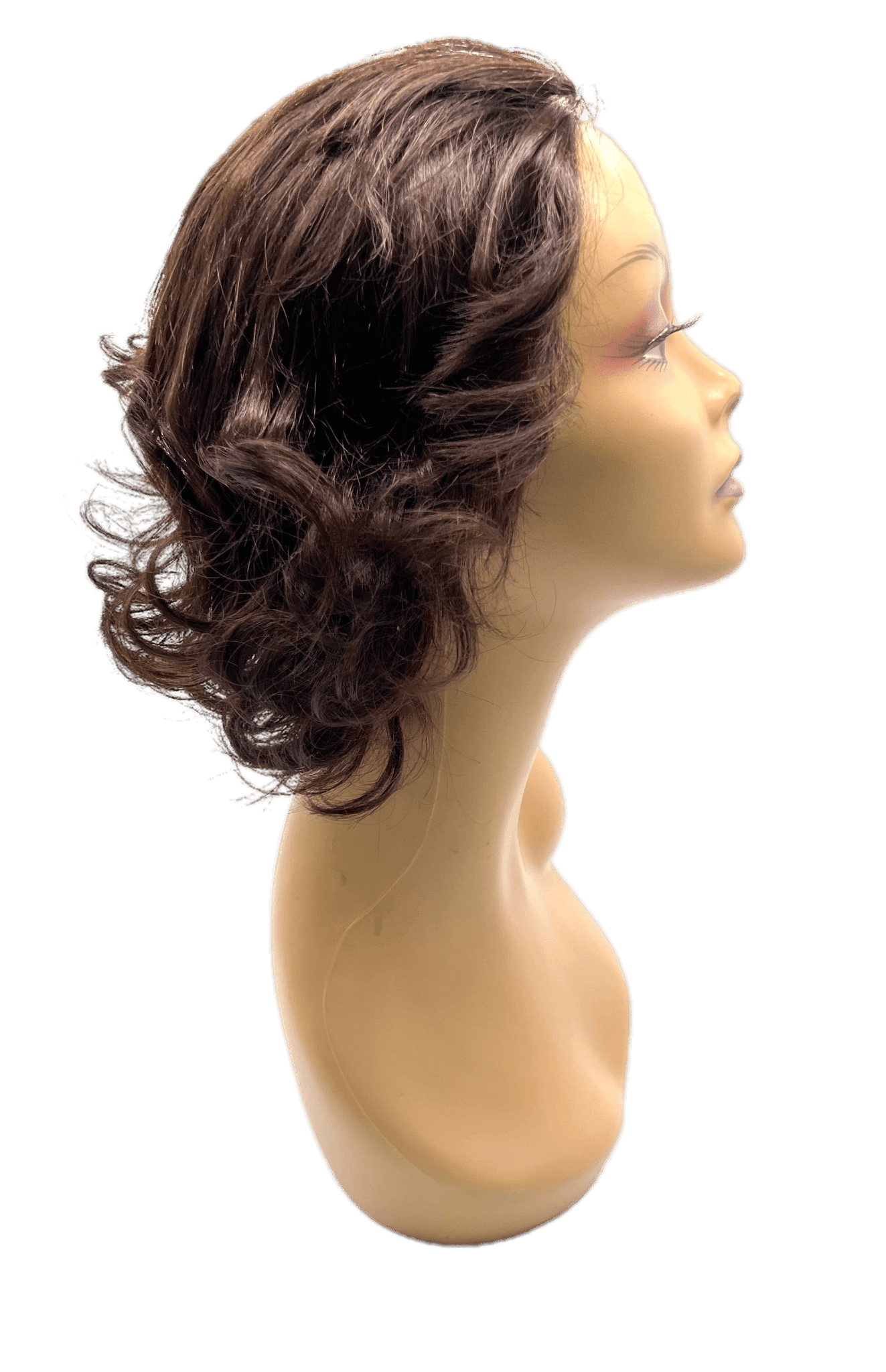Unique 100% Human Hair Half Wig/ Style #30094