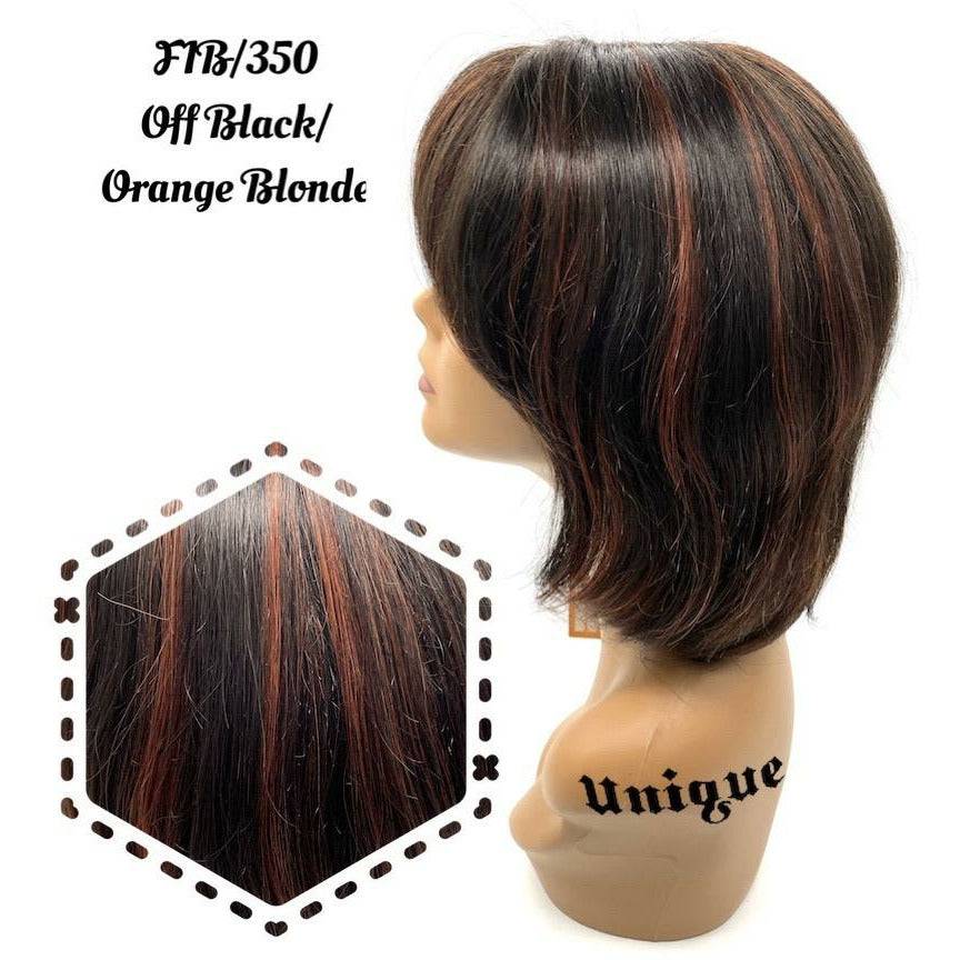 Unique's 100% Human Hair Full Wig / Style "T"